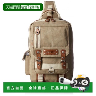 DEVICE男士包袋斜挎包Access系列米色大容量耐磨尼龙情人礼物