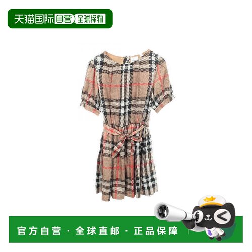 日本直邮中古vintage二奢Burberry博柏利女95新one piece连衣裙丝