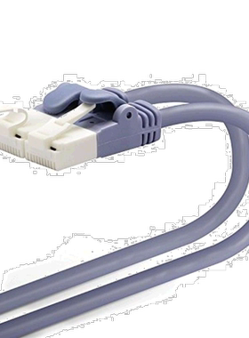 【日本直邮】Elecom宜丽客连接线LAN线50米CAT6A防断针连接器蓝色