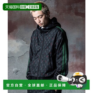 CS09 GB0324 1h可退 日本直邮glamb赌场字母印花宽松连帽衫