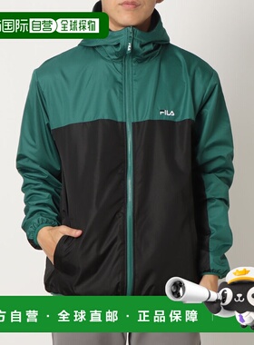日本直邮FILA 男士双面穿防风夹克FM25FP819（黑色）斐乐