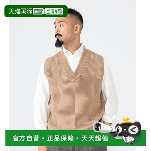 38050043905 V领背心 1h可退 日本直邮BATONER男士