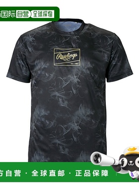 日本直邮 Rawlings 男士 COMBAT 系列半袖T恤 AST15S02 运动T恤