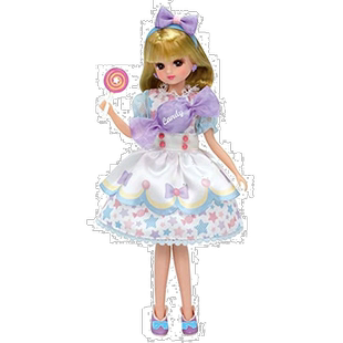 【日本直邮】Takara Tomy多美 换装人偶 LICCA LD-09 糖果风