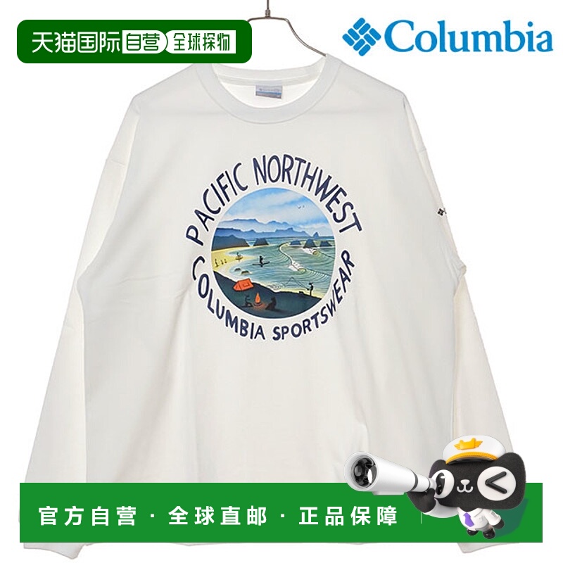 日本直邮Columbia Lake to Avenue 图案长袖T恤 [PM0529-125 FW25