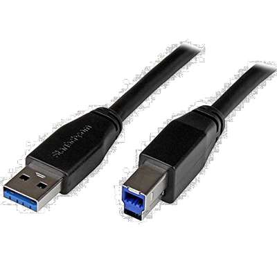 【日本直邮】StarTech.com USB3.0数据延长线TypeA对B公头/公头10