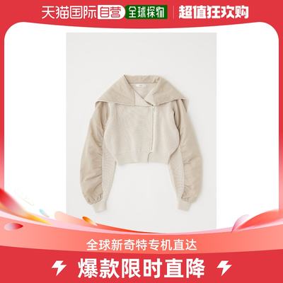 日本直邮MOUSSY 女士飞行针织夹克上衣 时尚休闲 高品质混纺材质