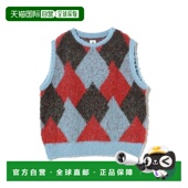 日本直邮ARIA 女装 大胆撞色設計 1h可退 針織馬甲背心 610504480