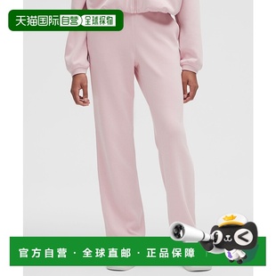 日本直邮lululemon-Softstreme高层直腿裤子常规速干卫裤休闲裤