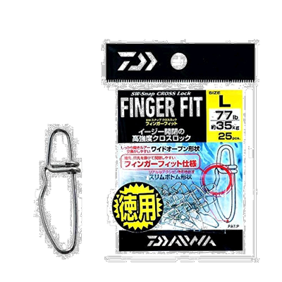 【日本直邮】Daiwa达亿瓦 环扣 SW SNAP CROSS LOCK FINGER FIT L