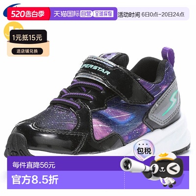 日本直邮Moonstar 运动鞋儿童鞋 Junior Superstar SS K1164 黑色
