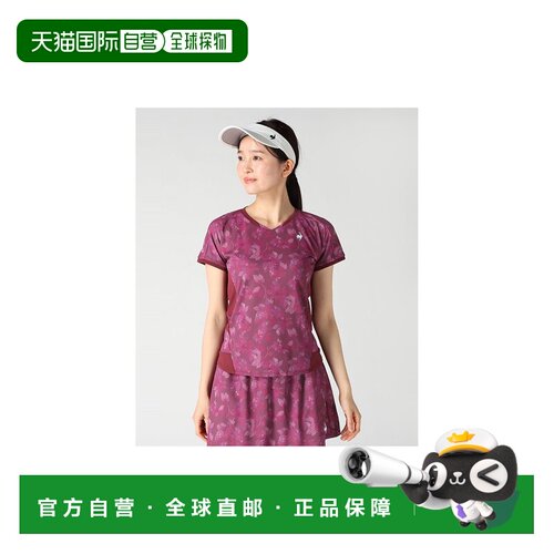 日本直邮le coq sportif Aile forme 游戏衬衫 LN6FHT30L