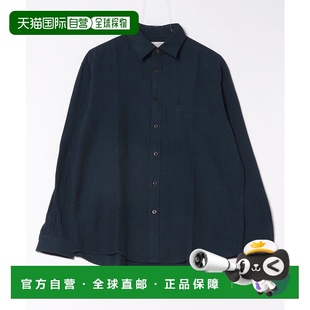 棉麻休闲常规衬衫 1h可退 男士 NUMBER BN4613210 日本直邮BACK