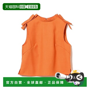 日本直邮Sister 无袖 Jane 复古方领露脐短上衣 带肩带 女装 1h可退