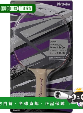 【日本直邮】Nittaku 乒乓球拍 胶合厚度：中等 JTTAA JOBG Shake