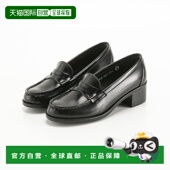 4603合成革学生鞋 日本直邮HARUTA 女士高跟便鞋 日本制造