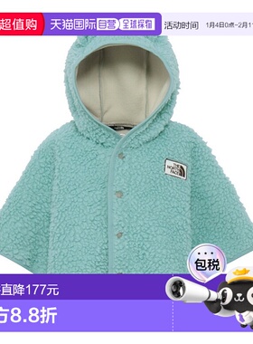 日本直邮THE NORTH FACE 婴儿保暖抓绒斗篷 NAB72402 2025AW