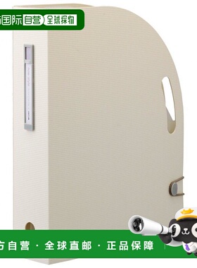 【日本直邮】lihit lab.文件夹文件盒A4纵型白色F7690-0经久耐用