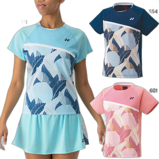 日本直邮YONEX 女式衬衫网球羽毛球服上衣短袖 T恤 YONEX 20812