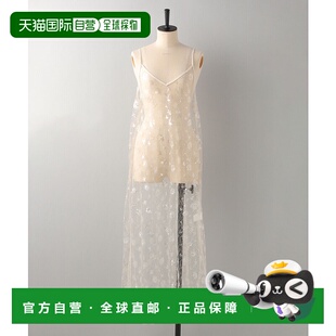 1h可退 日本直邮apart by lowrys 女士亮片刺绣吊带连衣裙 简洁大