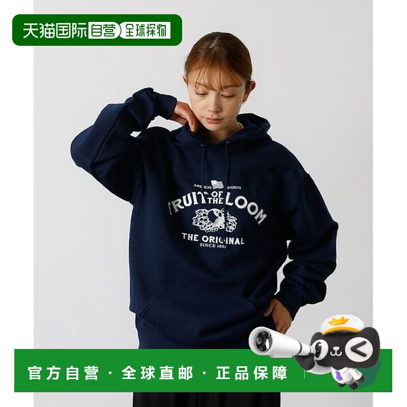 ABAHOUSE Fruit of the Loom 印花连帽衫 标志印花 卫衣