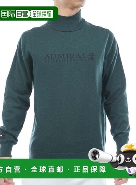 日本直邮Admiral GOLF 男士高领针织衫 ADMA588-DGR 高尔夫服装