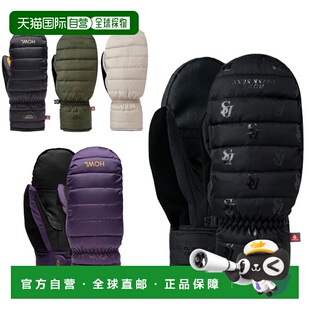 日本直邮HOWL DOWN mitt 男女士连指手套适合单板滑雪和滑雪运动2