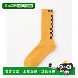 日本直邮Stead 袜子 男装 旗帜图案 2509447090003 棋盘格 1h可退