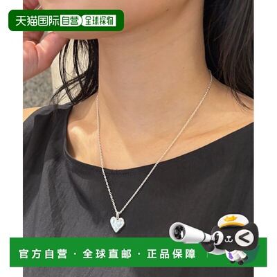 日本直邮TEN. 女士 银925银莲花心形吊坠项链 31520263042