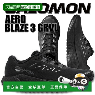 BLAZE GRVL 幻影 l47915600 日本直邮SALOMON 黑色 AERO