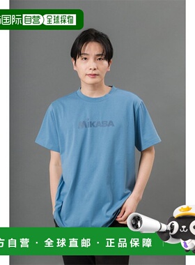 日本直邮MIKASA 多功能短袖T恤蓝色男女通用2600-BL