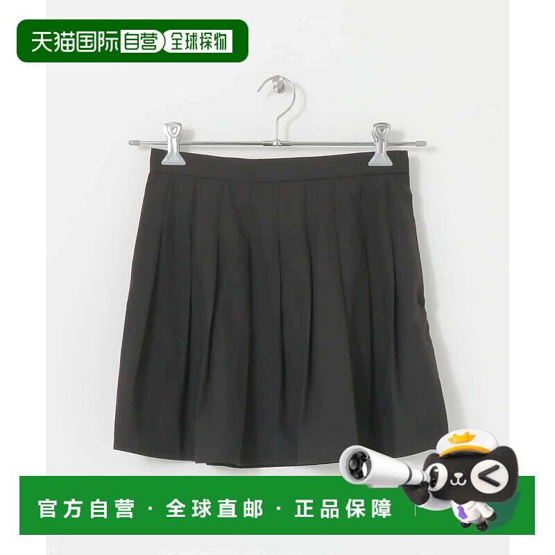 1h可退 日本直邮OOPS 女装 MINOTECH 褶饰迷你裙 LA2525K011裙子 - 实物图