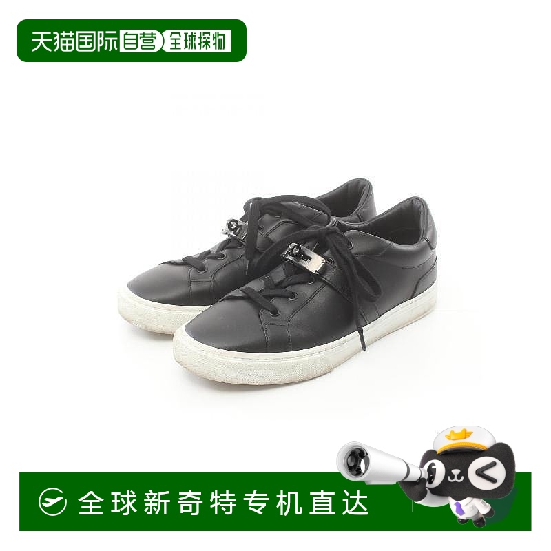 1h可退 日本直邮中古Hermes爱马仕男B级9新sneakers运动鞋牛皮鞋
