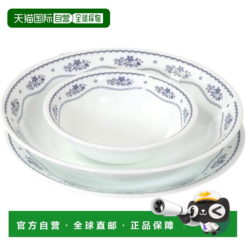 【日本直邮】corelle康宁餐具 中盘/深盘/小碗套装 CP-8938图片