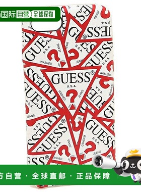 日本直邮GUESS iPhone手机壳 GU1432DW28795 红色