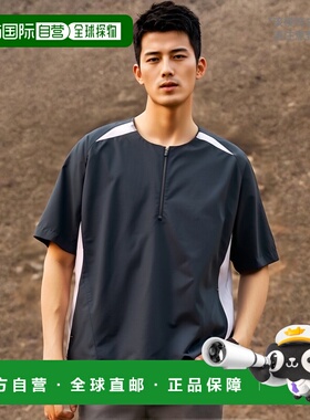 日本直邮ZETT ZETT 外套短袖半拉链毛衣 BOV535H-2911