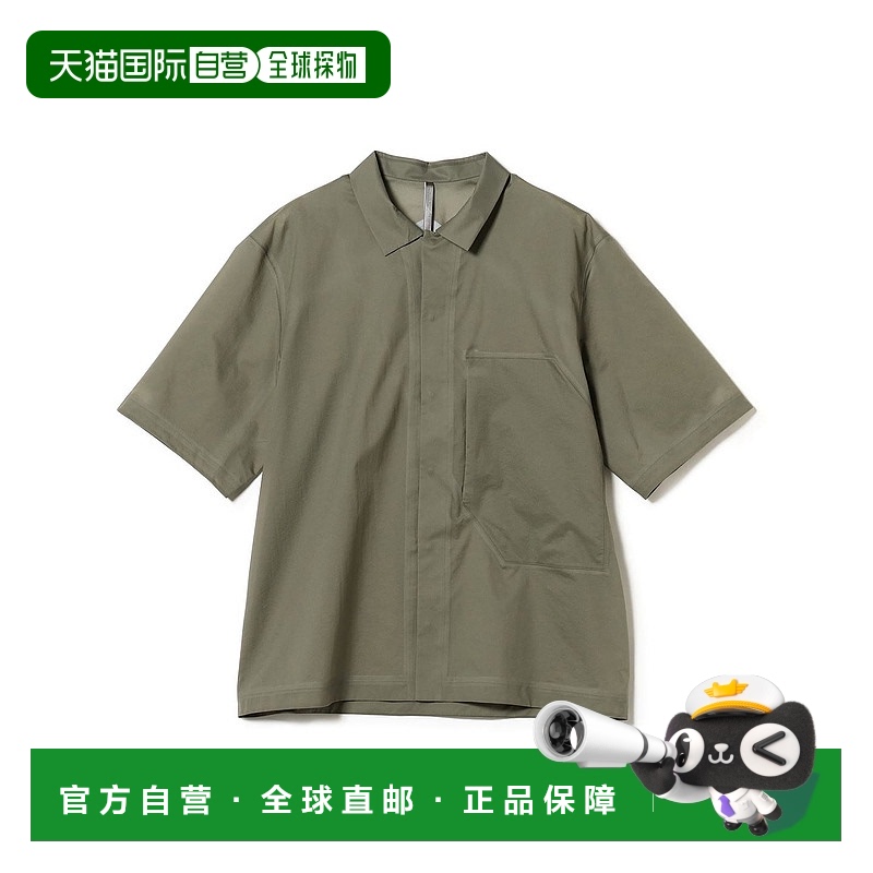 1h可退 日本直邮VEILANCE男士轻盈尼龙短袖衬衫 23010047729