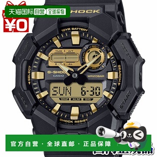 010GB SHOCK 1A9JF 黑金系列男表 日本直邮卡西欧