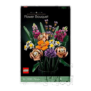 自营|LEGO乐高积木鲜花花束10280小颗粒儿童拼插玩具礼物套装