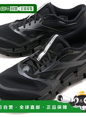 日本直邮Reebok Floatzig 2 男士低帮厚底运动鞋黑色 [100239442