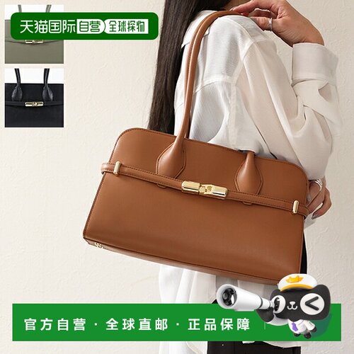 日本直邮FURLA 芙拉 GOCCIA M DOME BAG 女士单肩手提包 中号 皮