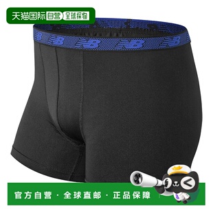 3.25英寸前开扣4条装 男孩性能拳击短裤 运动 Balance 日本直邮New