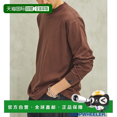 1h可退 日本直邮LOOPWHEELER 男女同款 轻盈绵质 长袖T恤 稍宽松