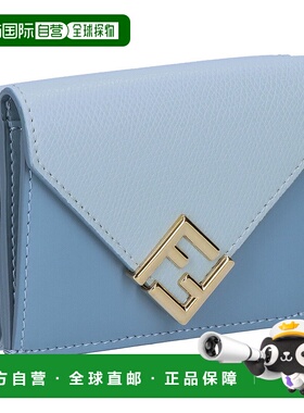 日本直邮FENDI 折叠钱包 三折钱包 FF 钻石 8M0480 ALV4 F1SL4