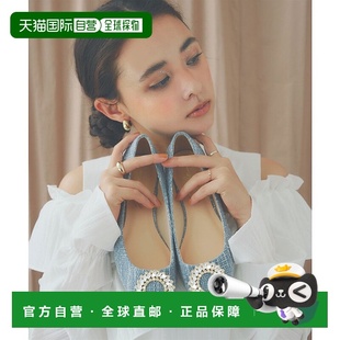 一脚蹬黑色单鞋 日本直邮KOBE I2628 圆形视觉平底女鞋 LETTUCE