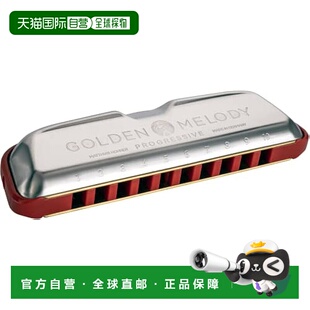 【日本直邮】HOHNER 金旋律渐进式十孔口琴/A调和来