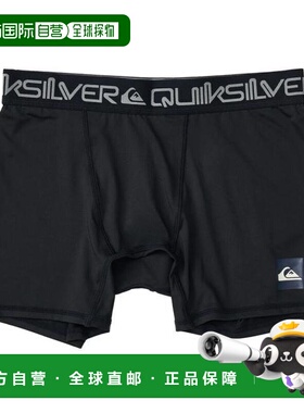 日本直邮Quiksilver 男士泳装内搭短裤 [25SPQUD251002BLK2] 黑色