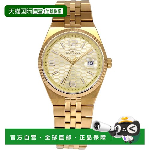 【日本直邮】TECHNOS  百年纪念款腕表 T6C36GC