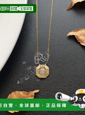 日本直邮日潮 agete 阿卡朵K18 钻石项链（0.07克拉）