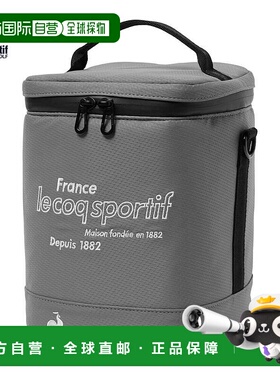 日本直邮Le Coq Sportif 男士保暖/冷藏肩带垂直袋 LG4FTT45M GY0